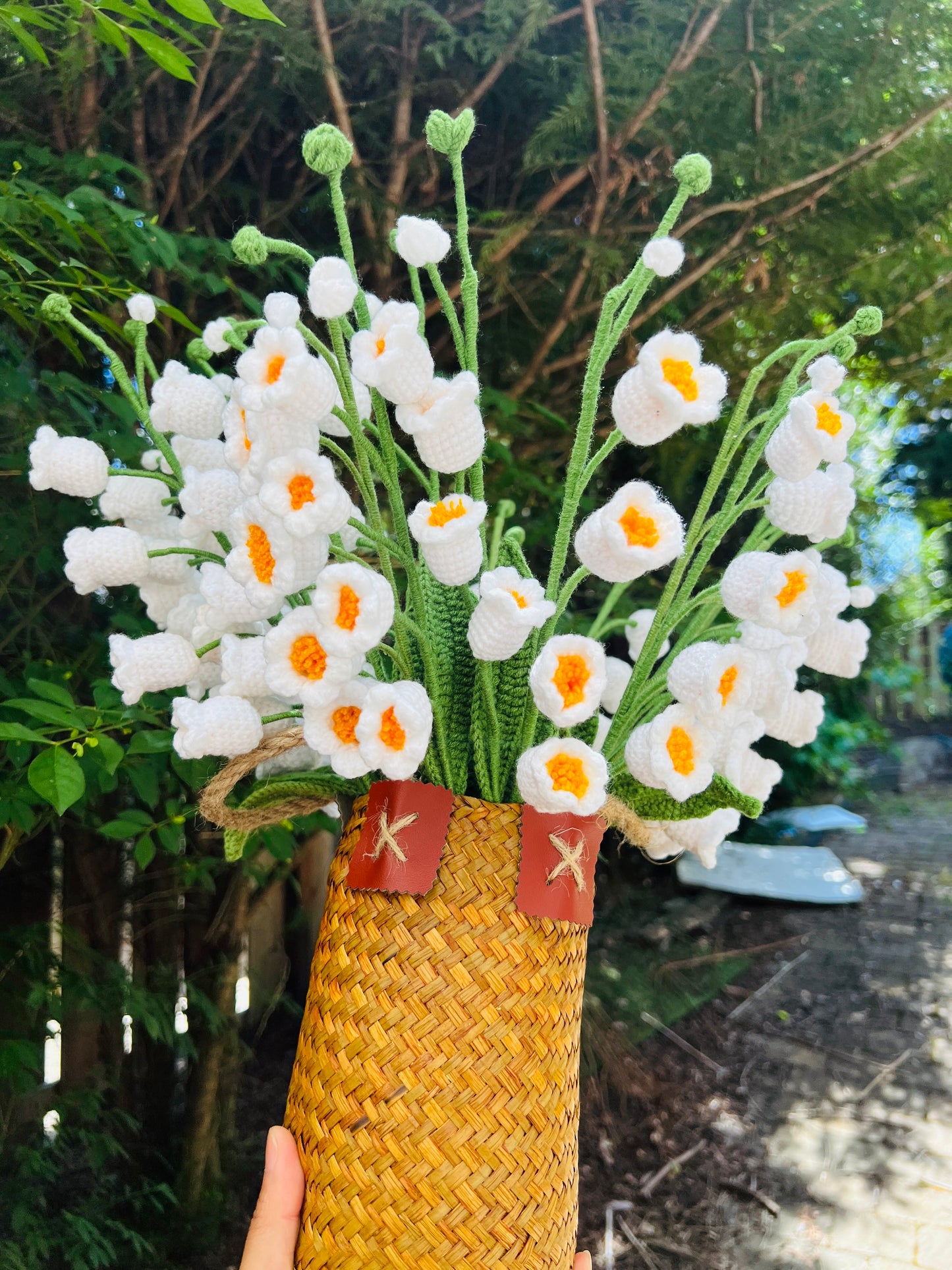 Crochet flowers bouquet, crochet flowers gift, handmade flowers, wedding decorations, anniversary birthday gift